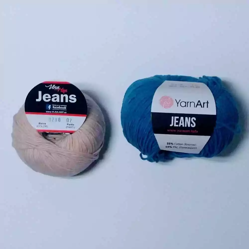 příze jeans